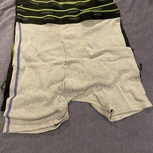 Hanes Comfort Flex Boxer Briefs Size XL - (3) Pairs _ NEW